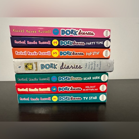 Dork Diaries Series 1-7 by Rachel Renée Russell - Picture 2 of 4